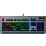 Klaviatūra Thermaltake Level 20 Rgb Titanium Cherry Mx Blue Kb-Lvt-Blsrus-01  4711246873667