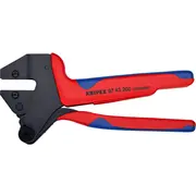 Knipex Crimp-Systemzange 97 43 200 A Rot/Blau, ohne Crimpeinsätze  4003773071587