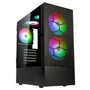 Kolink Observatory Mx Mesh Argb Midi Tower Case - Black  Gekl-138 5999094005822 Mb