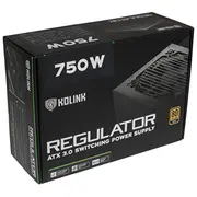 Kolink Regulator 80 Plus Gold Psu, Atx 3.0, Pcie 5.0, modular - 750 Watts  Nekl-047 5999094005396 Kl-R750Fg