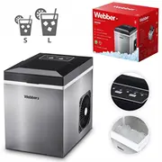 Mājas ledus kubiņu mašīna kubiņi 10 kg 165W Webber Edukamp  4722 5907265029492