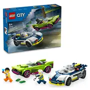 Lego 60415 Police Car and Muscle Chase Konstruktors  5702017583679