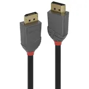 Lindy Displayport 1.2 Kabel Anthra Line Black, 7,5 Meter  36485 4002888364850