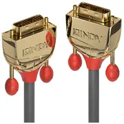 Lindy Dvi-D Single Link Sld Kabel Gold Line 15M  36216 4002888362160 85444290