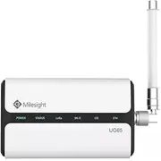 Milesight Ug65 Vārteja Lorawan Ip65 Wi-Fi Poe Mqtt Vpn Programmējama ar Python Sdk Node-Red 2 Iekšējā antena 1 Ārējā antena, Uki versija  Ug65-868M-Uki 6976274564743