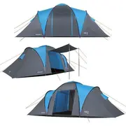 Telts Nils Extreme Nc6431 Kempinga telts Blue-Grey Highland Iv Camp  15-04-044 5907695554410