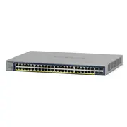 Netgear 28-Port Poe Gigabit Ethernet Smart Switch Gs728Tp Managed, optionales Insight-Cloud-Management, 24 bei 190 W, 4 1G Sfp, Desktop- oder Rack-Befestigung  Gs728Tp-300Eus 0606449162257