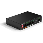 Nevadāms centrmezgls Dahua  Switch Poe ports 4 60 Watts Sf1005P