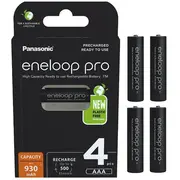 Panasonic Eneloop Pro Aaa 930Mah 4 szt  Bk-4Hcde/4Cp 5410853064244 Ak-Std-Pan-113