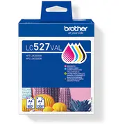 Brother Tintes kasetne Lc-527Val Multipak Pa 1X Bk/M/C/Y  Lc527Val 4977766842181
