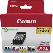 Patrone Canon Cli-581Xxl 4Er-Pack black  color 1998C007 8714574679068 84439990