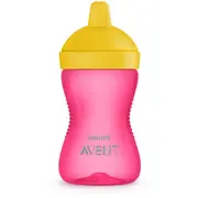Philips Avent My Grippy Scf804/04 Krūzīte ar cietu snīpi 300 ml / Roza  8710103855590