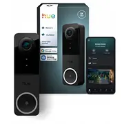 Philips Hue Video durvju zvana kamera, Es/Apvienotā Karaliste  Black 8720169342200