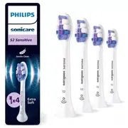 Philips Sensitive Zobu Birstes uzgaļi 4Gab  Hx6054/87 8720689036870