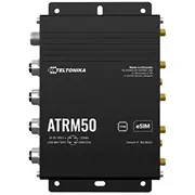 Teltonika Atrm50 5G Router for Transportation, Ultra-High Cellular Speeds, M12 Connectors, Dual Sim  eSIM, En 45545-2 and 50155, Psu not included wireless router Gigabit Ethernet Dual-Band 2.4 Ghz / 5 Black Atrm50100000 4779051844869 Kmtetl000000017