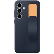 Samsung Ef-Gs721Cne Standing Grip Cover Aizsargapvalks priekš Galaxy S24 Fe / zils un melns  Ef-Gs721Cnegww 8806095765563