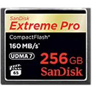 Sandisk Compactflash Extreme Pro 256 Gb Udma 7  Sdcfxps-256G-X46 0619659102548