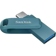 Sandisk Ultra Dual Drive Go 256 Gb Usb 3.1 Type-C / Usb-A Stick Navagio Bay Blau  Sdddc3-256G-G46Nbb 0619659204198