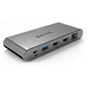 Stacija/Replikators Wortmann Ag Terra Mobile Usb-C dubultā ekrāna dokstacija ceļošanai  Dockingstation 770 4039407087464