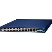 Switch Planet Gs-6311-48P6X pārvaldāms L3 Gigabit Ethernet 10/100/1000 tīkla savienojumu slēdzis ar Poe Blue  4711605287272