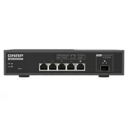 Pārslēdzējs Qnap Qsw-L3205-1C4T  Lite pārvaldāms 5 portu pārslēdzējs 4X 10Gbe Rj45, 1X 10G Combo Sfp/Base-T 4711103086216