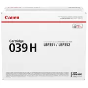 Toner Canon 039H Bk  black 25000 Seiten 0288C001 4549292031492 84439990