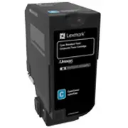 Toner Lexmark 74C2Sce Cyan Oryginał  0734646614207 leca74c2s02