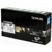Toneris Lexmark C734A1Kg Black Oriģināls  0734646047593