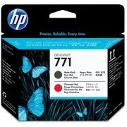 Tintes galviņa Hp No 771 Matte Black/Chr Red Print Head Ce017A  0884962986431