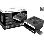 Servera barošanas bloks Thermaltake Netzteil Smart W3 600W Atx3.1 80 Black mazumtirdzniecībā  Ps-Spw-0600Nnfawe-1 4711475645394
