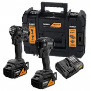 Komplekts elektroinstrumentu Dewalt 18V Xr komplekts dcf86 un dcf92 2X5Ah dwxmcl  Dck2224Mp2T 5054905333133