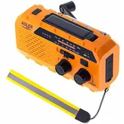 Adler Ad 1197 Pārnēsājams radio-lukturis ar dinamo funkciju  5905575900678
