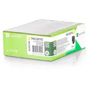 Aksesuāri un izejmateriāli Lexmark  Laser Toner Cartridge Yellow 74C2Sye 734646614221