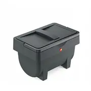 Atkritumu tvertne OumlKomini S / 4L pelēka  034300100 4007126242532