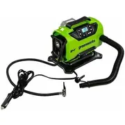 Auto kompresors Greenworks 24V minikompresors G24In  Gr3400807 6952909078649