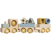 Babys Only Bo-860.852.810.50 Koka Rotaļu Vilciens 10M  8720791353971