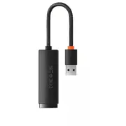 Baseus tīkla adapteris Lite sērija Ethernet Usb-A uz Rj45 Lan ports 100Mbps Black Wkqx000001  6932172606022