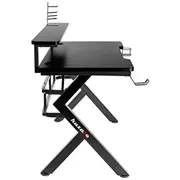 Biurko Huzaro Hero 5.0 Czarne 120 cmx60 cm  Hz-Hero Black 5907564629751 Gamhuzsto0007
