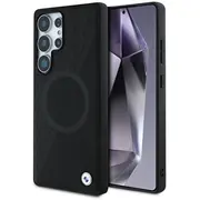 Bmw Leather Half Textured Magsafe Aizsargapvalks Priekš Samsung Galaxy S25 Ultra  Bmhms25L23Rtpk 3666339441753