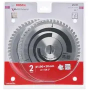 Bosch divu gabalu ripzāģa asmeņu komplekts Optiline Wood 190X2,4/1,8X30X48Z B2608644652  2608644652 3165140989138