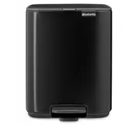 Brabantia atkritumu tvertne ar pedāli  7L Matt black 237867 8710755237867