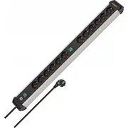 Brennenstuhl Steckdosenleiste Premium-Alu-Line 12Fach 3M  1391030200 4007123677429 85444290