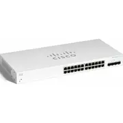 Cisco switch Cbs220-24T-4G, 24Xgbe Rj45, 4Xsfp, fanless - Refresh  Cbs220-24T-4G-Eu-Rf 889728502795