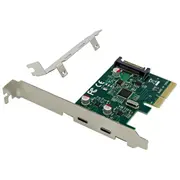 Conceptronic 4Xpcie3.0 Card 2Xusb-C3.2 Gen2  10Gbps Emrick13G 4015867239322 84718000