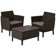 Dārza mēbeļu komplekts Salemo Balcony Set brūns  29205935599 8711245158655