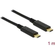 Delock Usb 3.1 Gen 2 10 Gbps Kabel Type-C zu 1 m Pd 3 A E-Marker  83661 4043619836611
