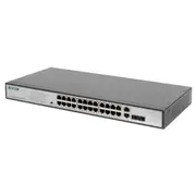 Digitus Switch 24-Port 10/100  370W Poe Unmanaged Black Dn-95343 4016032451242 85176200