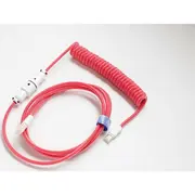 Ducky Premicord Apple Red Spiralkabel, Usb Typ C auf A - 1,8M  Gata-1978 4711281572181 Dkcc-Frcnc1