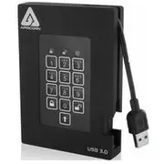 Ārējais Ssd disks Apricorn Aegis Padlock Fortress 512Gb Black A25-3Pl256-S512F  0708326913782
