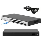 Extralink Hypnos slēdzis, 24X Rj45 1000Mb/S, 4X Sfp, L3, pārvaldāms  Ex.30660 5905090330660 85176200